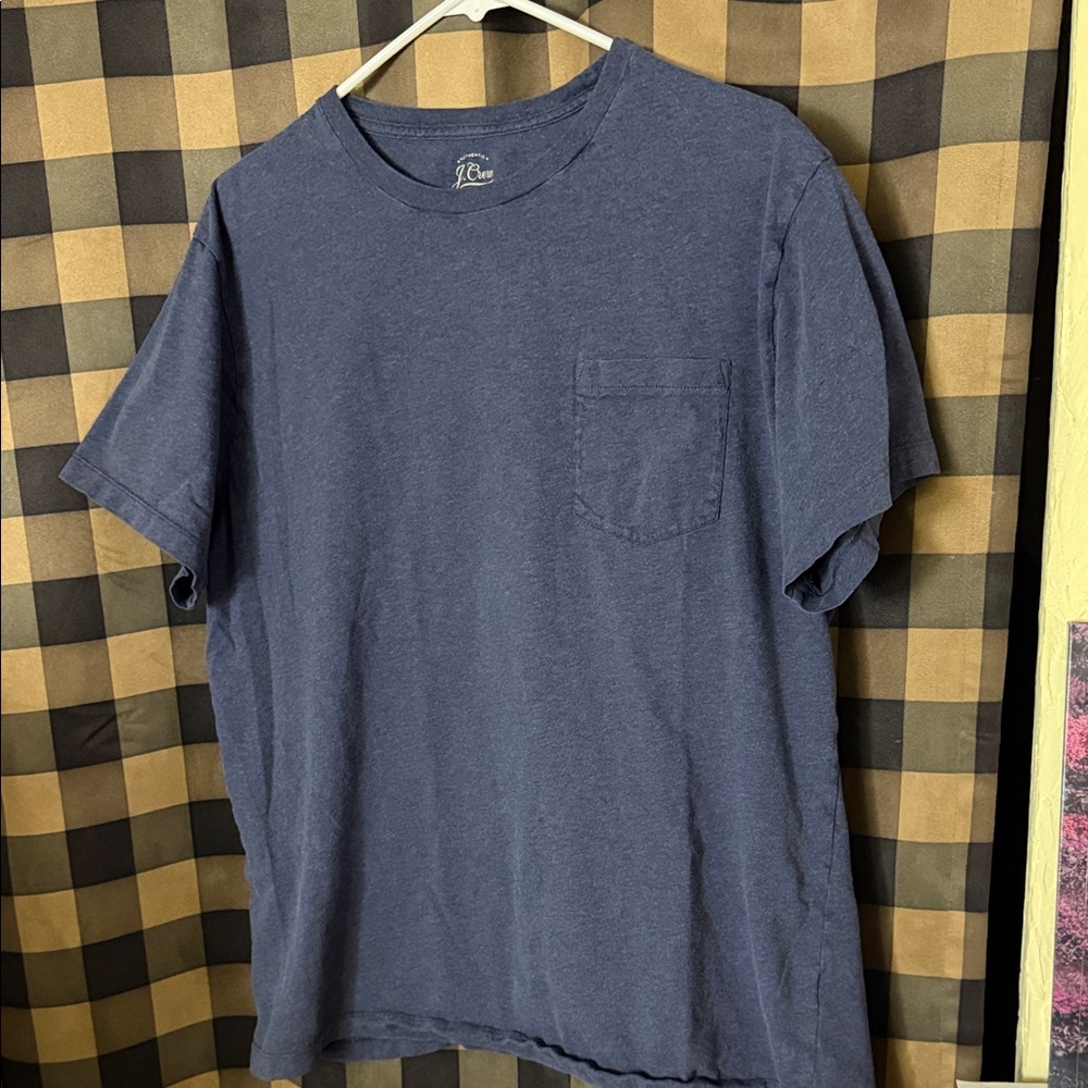 J. Crew Navy Short Sleeve Tee